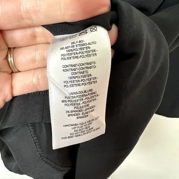 NEW Helsi Josephine Black Gold Crystal Rope Asymmetric Long Sleeve Mini Dress - Picture 8 of 8